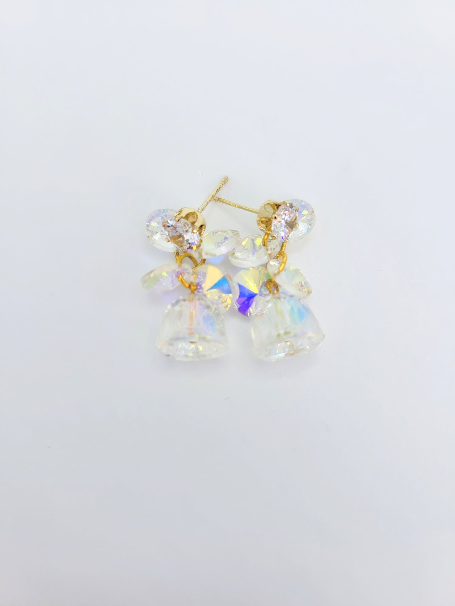 Crystal Flower Earrings