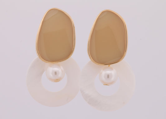 Pearl White Donut Flat