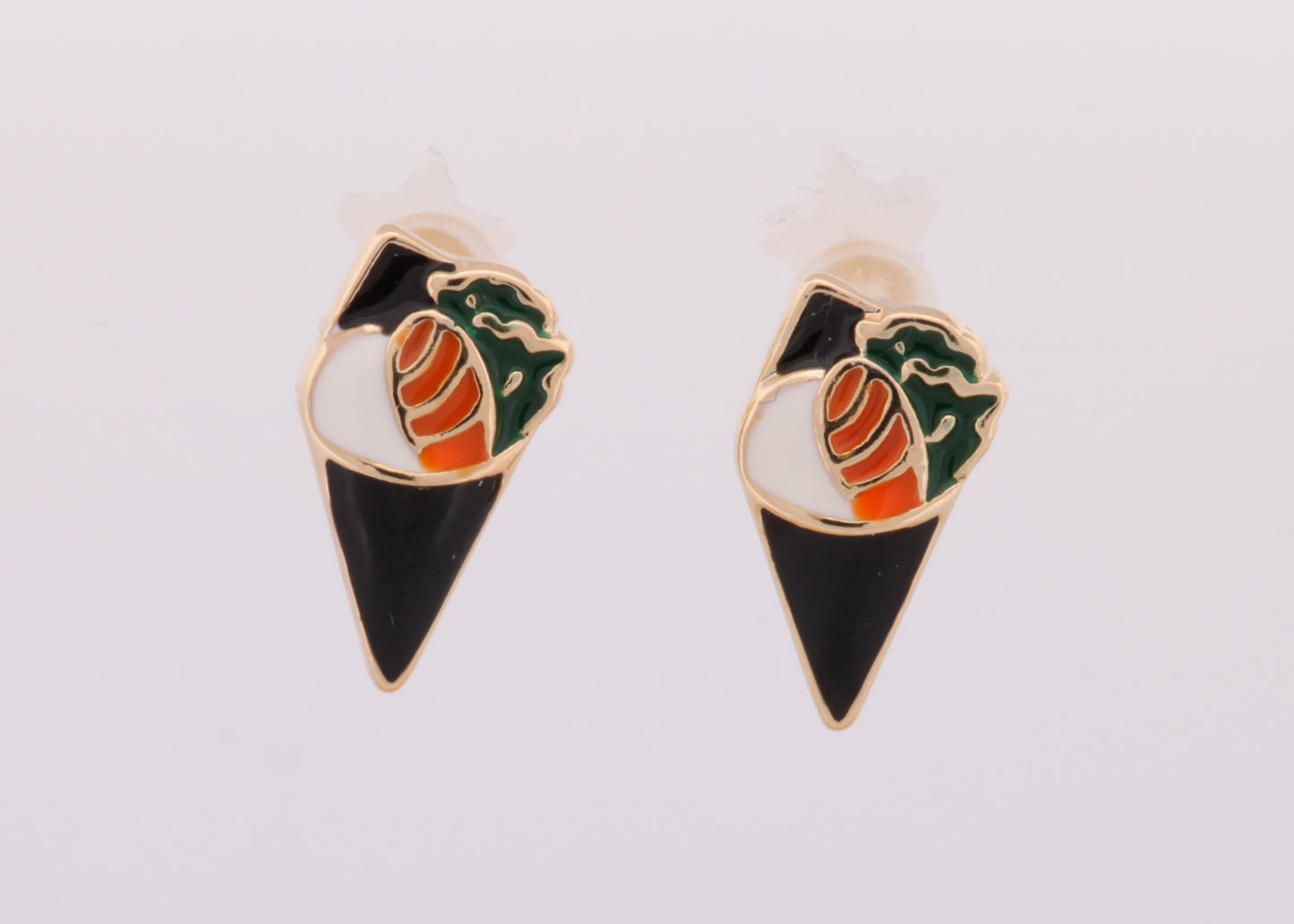 Sushi Handroll Earrings