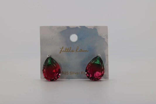 Strawberry Teardrop Earrings