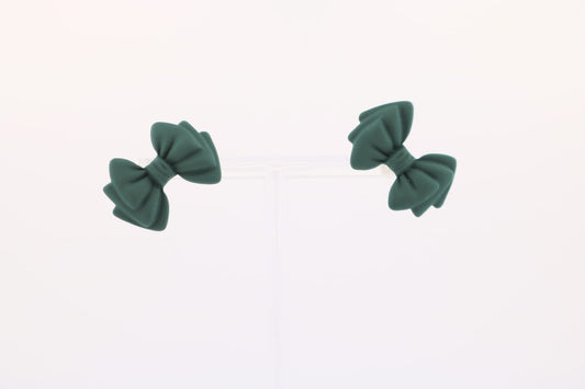 Green Bowtie Earring